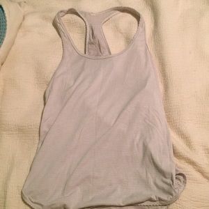 White lulu lemon tank